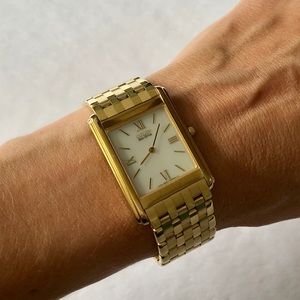 Men’s Citizen Eco-Drive Stiletto Gold Watch